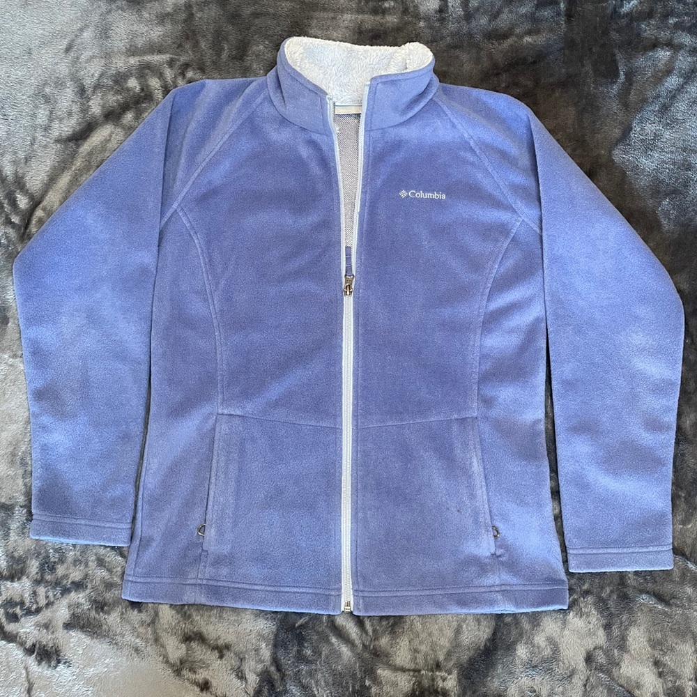 Columbia Dotswarm Fleese full zip girl Size L, XXS
